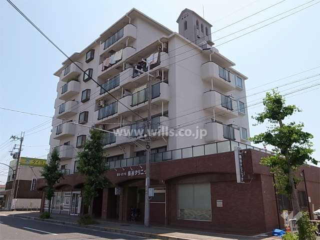 キャピタル武庫川の外観（北東側から）