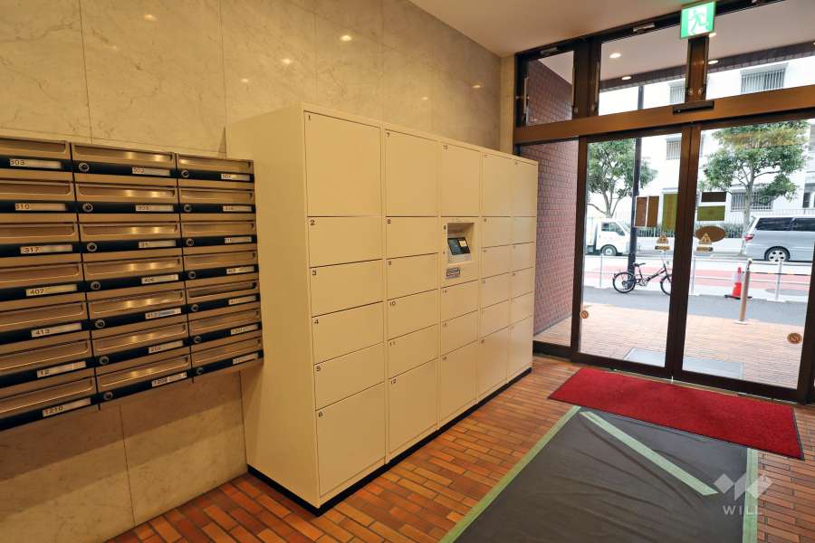宅配ボックスと共用ポスト