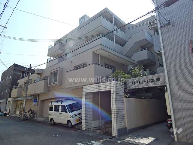 イスズハイツベル立花Part2の外観（北西側から）