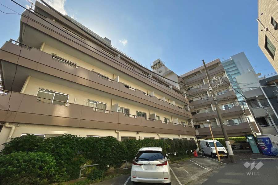 南青山コンドの外観（南東側から）