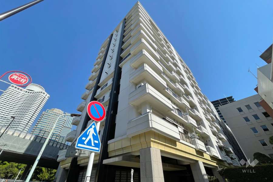 元赤坂タワーズの外観(北西側から)