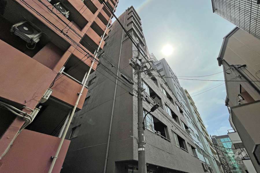 マンションの外観（北西側から）