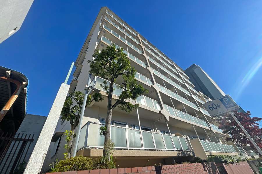 イトーピア東広尾の外観（南東側から）