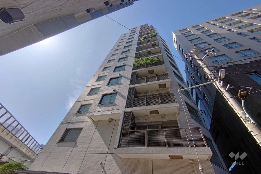 レグノラフィネ南青山の外観（北東側から）