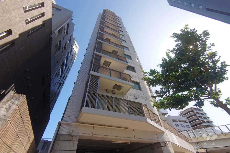 レグノラフィネ南青山の外観（北西側から）