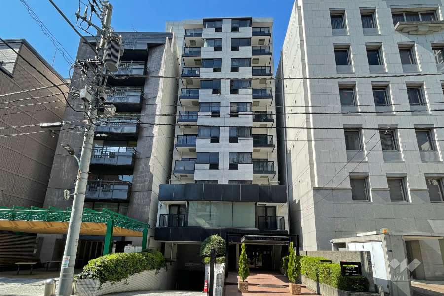 グランドメゾン元赤坂の外観(南側から)