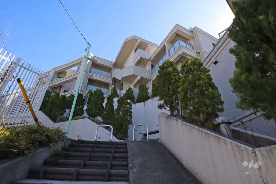 オープンレジデンシア高輪プレイスの外観（西側から）(B棟)