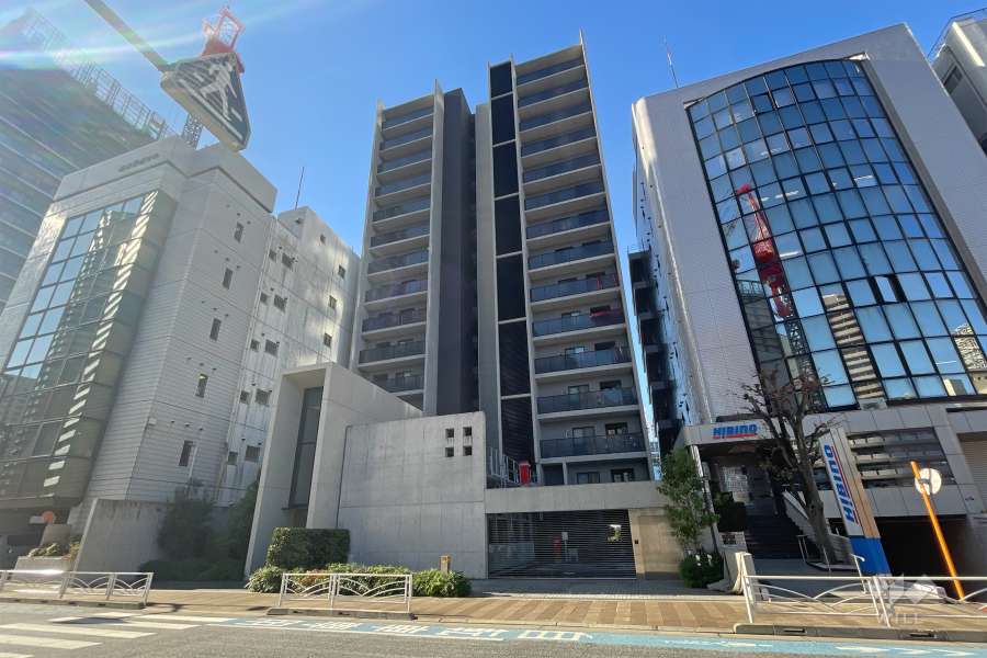 ハーバーテラス品川の外観（東側から）