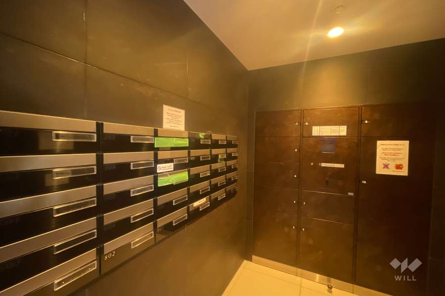 共用ポストと宅配ボックス