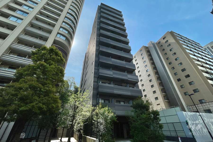 デュアレス愛宕虎ノ門の外観（北側から）