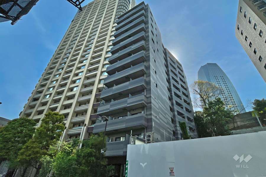 デュアレス愛宕虎ノ門の外観（西側から）