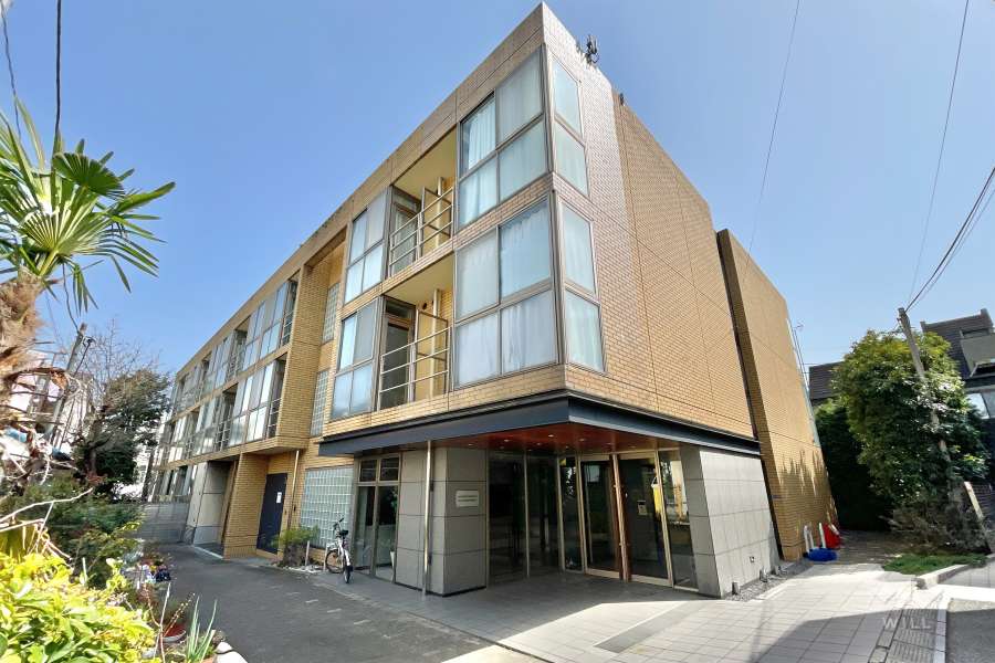 メイクスデザイン白金台の外観（南西側から）