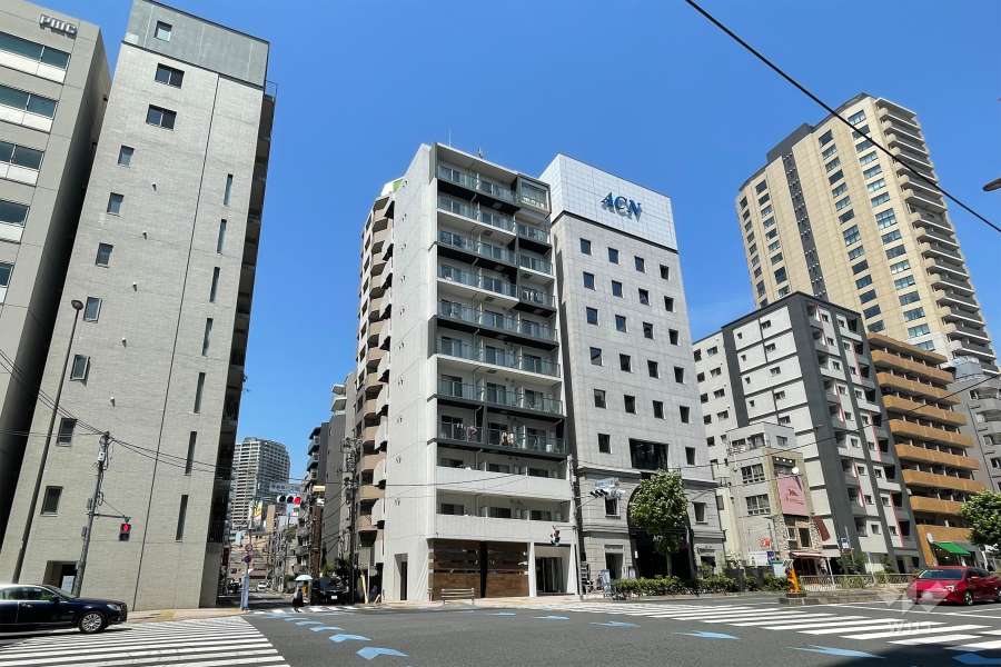 シーフォルム東麻布の外観（南東側から）