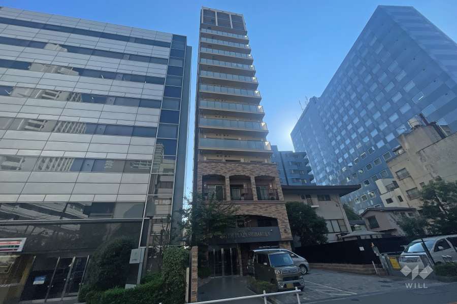 エステムプラザ芝公園の外観（北東側から）