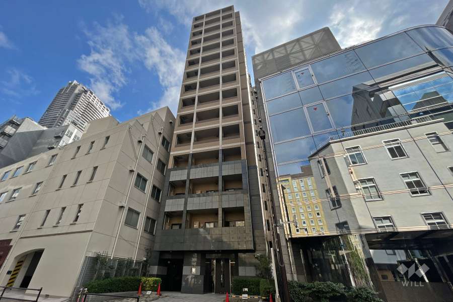 コンシェリア浜松町マスターズヴィラの外観（北西側から）