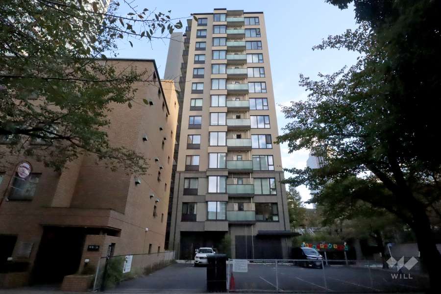 パークコート赤坂桜坂の外観(北西側から)