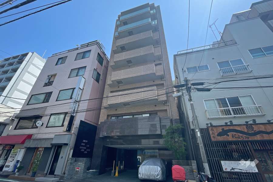 麻布ハウスの外観（南西側から）