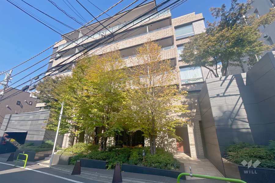 ザパークハウス西麻布霞町の外観（南東側から）