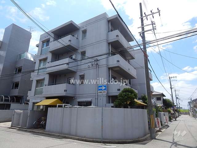 東園田セントポリアの外観（北側から）