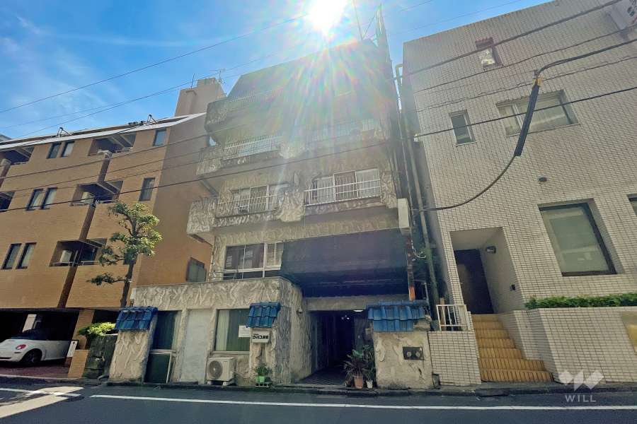 ヴィップ赤坂の外観（北西側から）