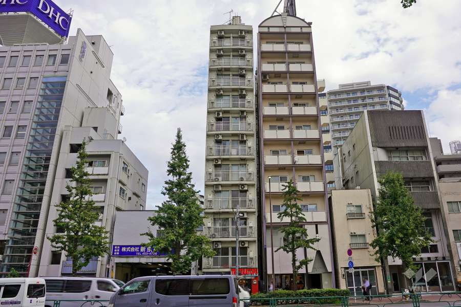 シティプラザ南麻布の外観（西側から）