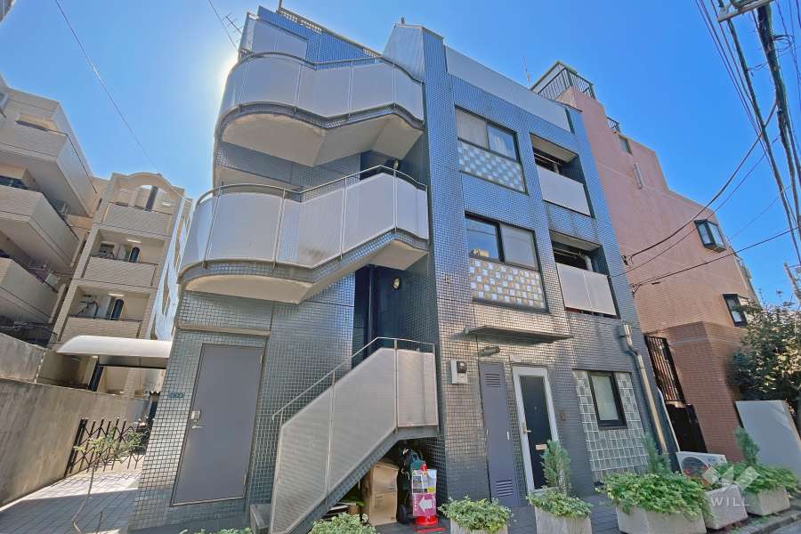 カーサ白金の外観（北東側から）