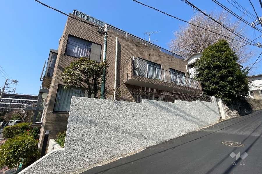 南麻布ロイヤルハイツの外観（東側から）