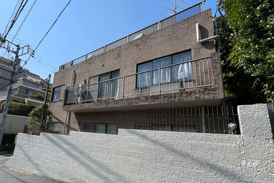 南麻布ロイヤルハイツの外観（北東側から）