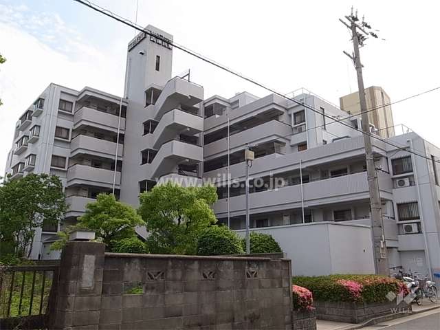 朝日プラザ武庫川東の外観（北東側から）