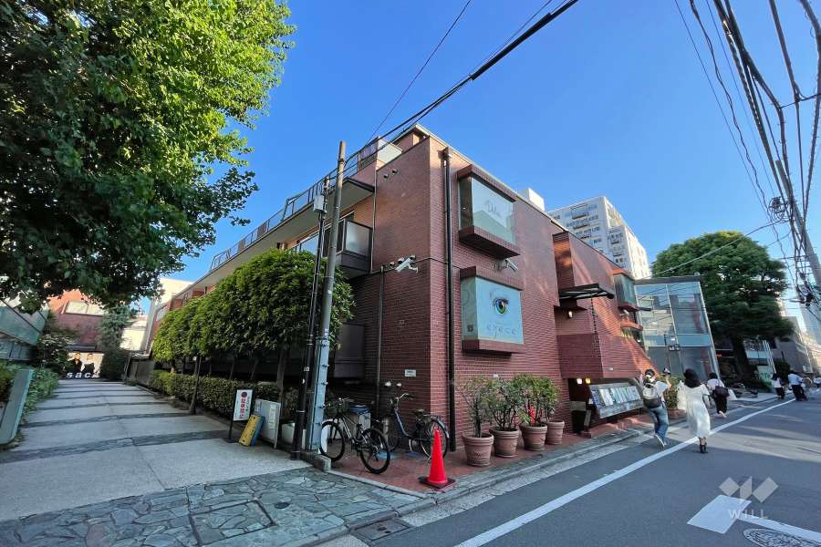 ラポール南青山５４の外観（北側から）