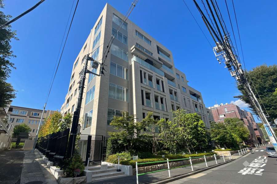 ザパークハウス南青山の外観（南側から）