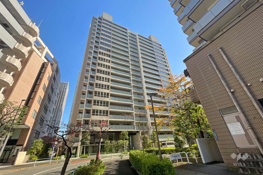 クラッシィハウス芝浦の外観（北西側から）