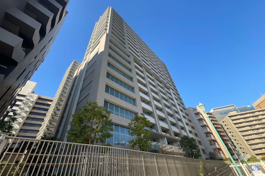 クラッシィハウス芝浦の外観（北東側から）