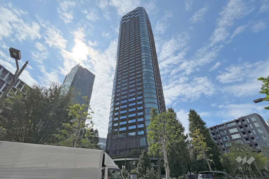 パークコート赤坂檜町ザタワーの外観（北東側から）