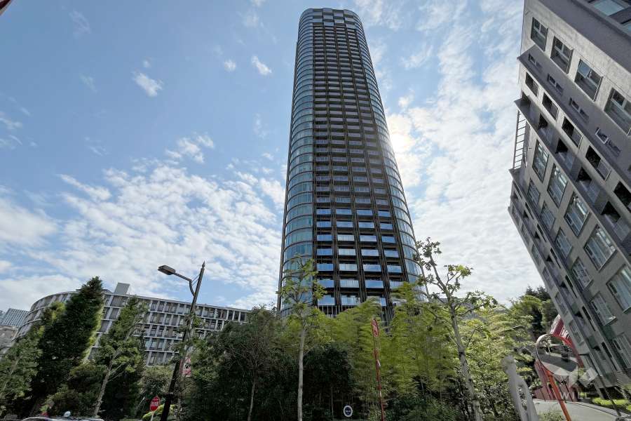 パークコート赤坂檜町ザタワーの外観（北西側から）