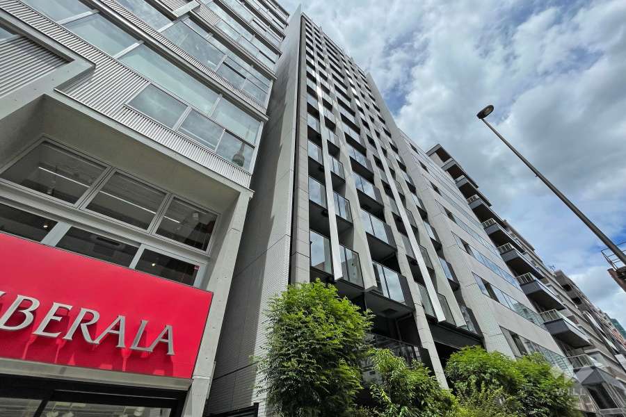 シティハウス東麻布の外観（南東側から）