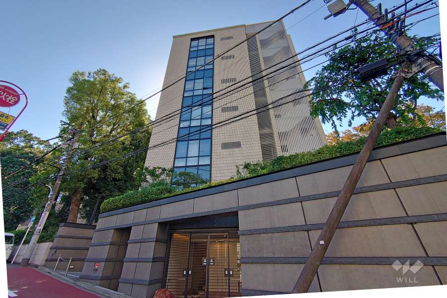 アトラス南麻布の外観（北側から）