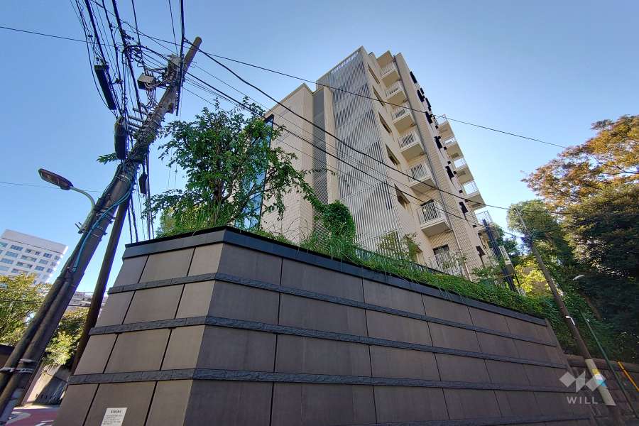 アトラス南麻布の外観（北西側から）