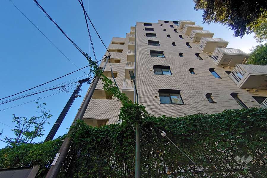 アトラス南麻布の外観（西側から）