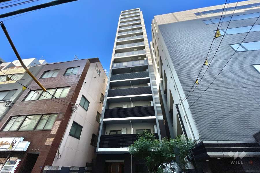 オープンレジデンシア虎ノ門の外観(東側から）