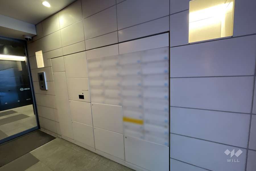 共用ポストと宅配ボックス