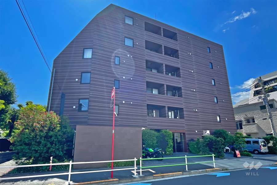 パティーナ三田台の外観（北西側から）