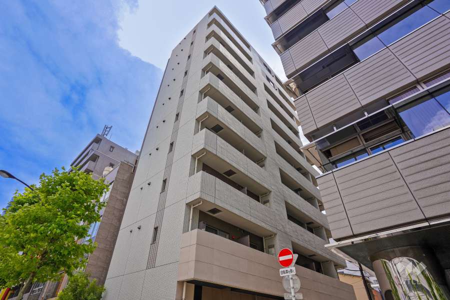 ルフレプレミアム芝公園の外観（北西側から）