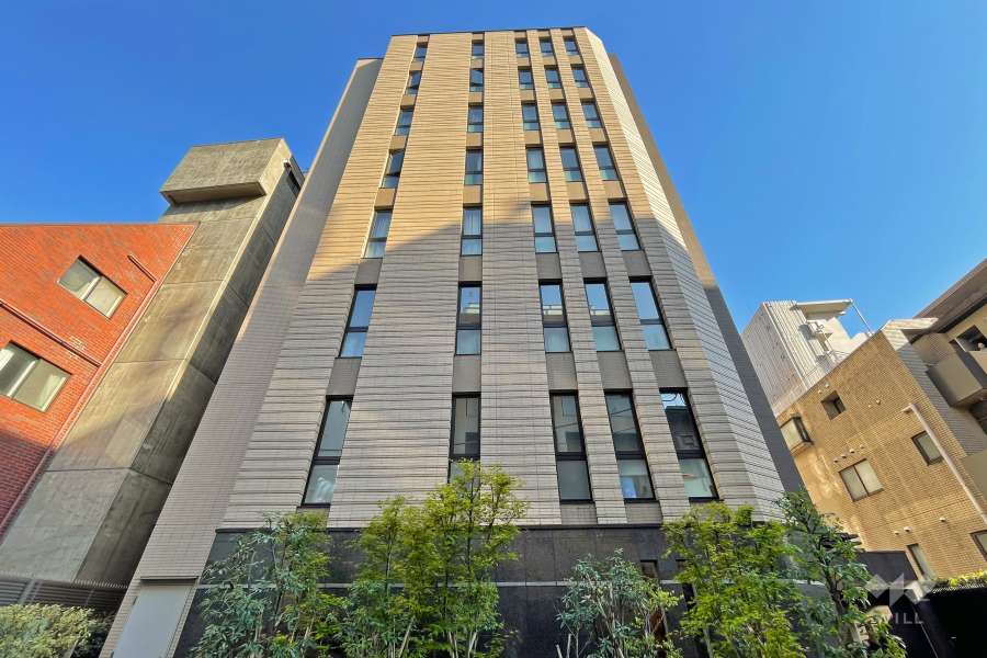 サンウッド赤坂丹後町の外観（北西側から）