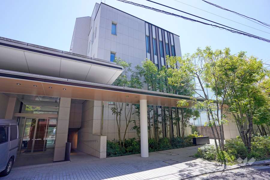 パークコート元麻布ヒルテラスの外観（北側から）