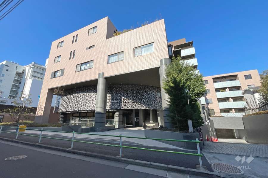 ザ・アッパーレジデンス南青山の外観(東側から）