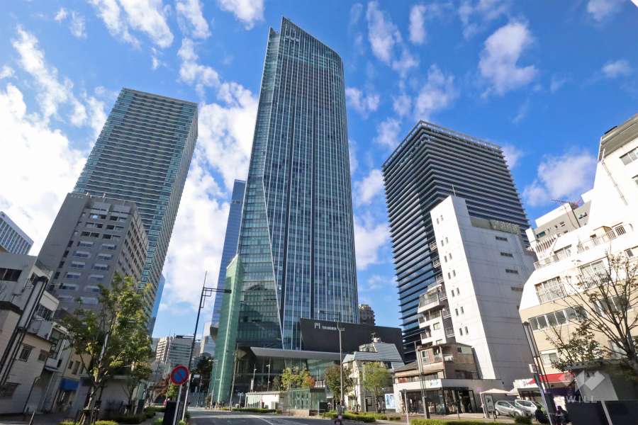 虎ノ門ヒルズレジデンスの外観(南東側から)