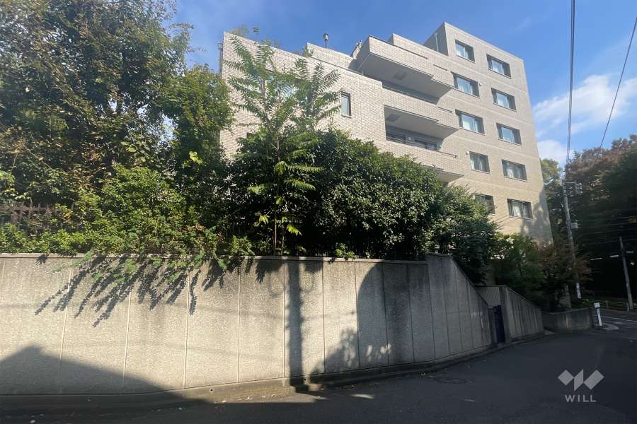 有栖川ホームズの外観(南西側から)