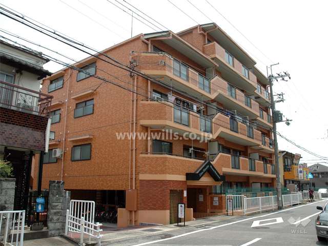 ライオンズマンション南武庫之荘の外観（北西側から）