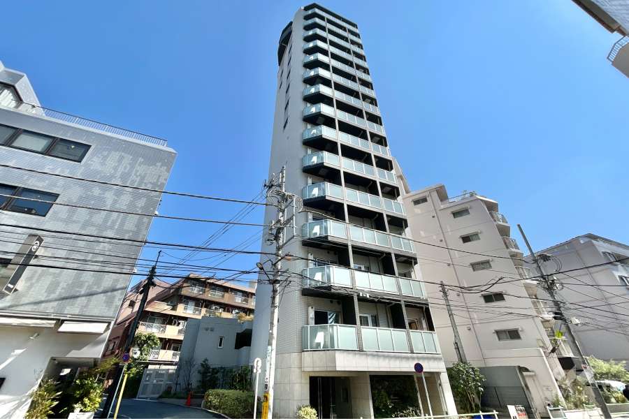 ジェノヴィア麻布十番グリーンヴェールの外観